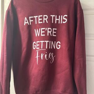 IVF - After this we’re getting fries in burgundy